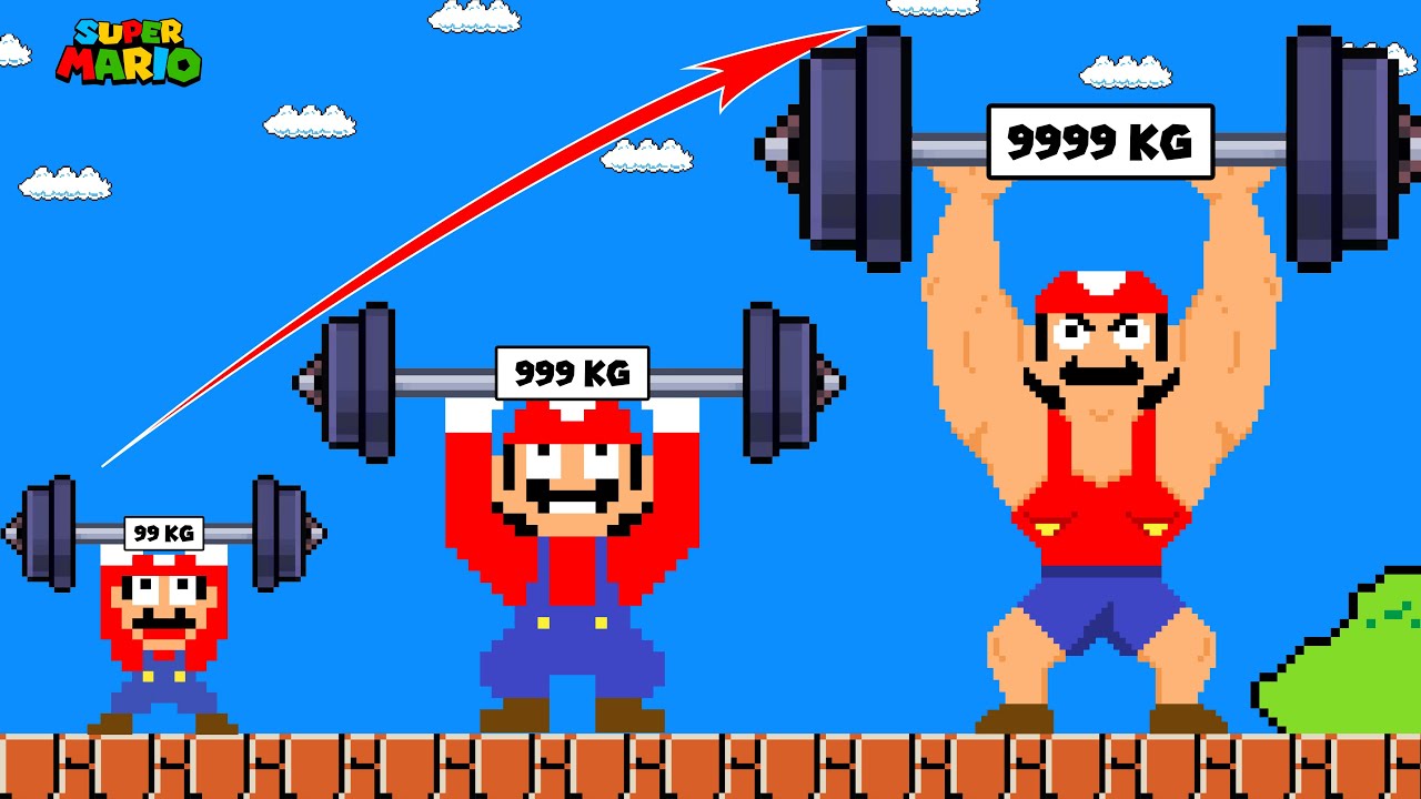 Evolution Of Mario: Mario's Power-Up Journey | Game Animation