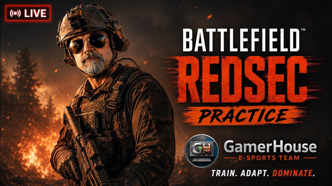 GamerHouse Esports Is Preparing for WAR!! | Battlefield RedSec LIVE