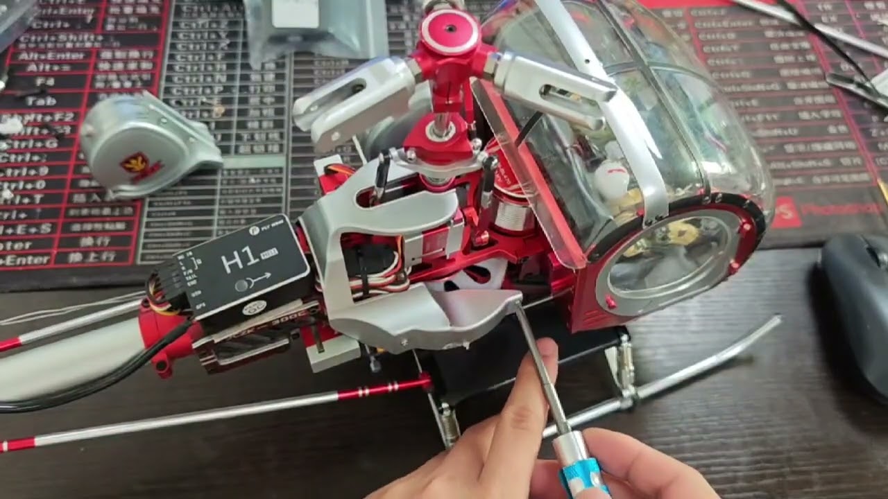 How to disassemble JCZK 300C RC helicopter tutorial Part 1 | Stirlingkit