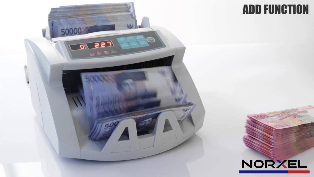 NORXEL NX-3000 Friction Money Counter & Detector