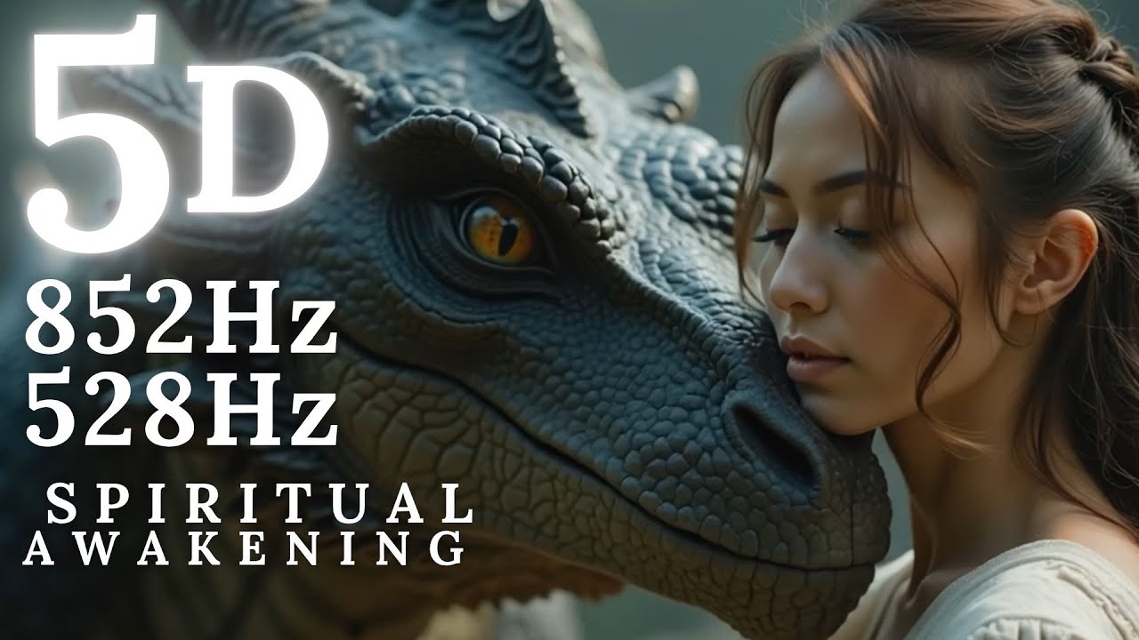 Spiritual Awakening 852Hz 528Hz Dragon Energy 5D Activation