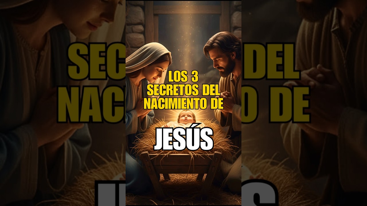 3 SECRETOS del nacimiento de Jes&uacute;s que nadie te cont&oacute; #navidad #jesus #nacimientodejes&uacute;s