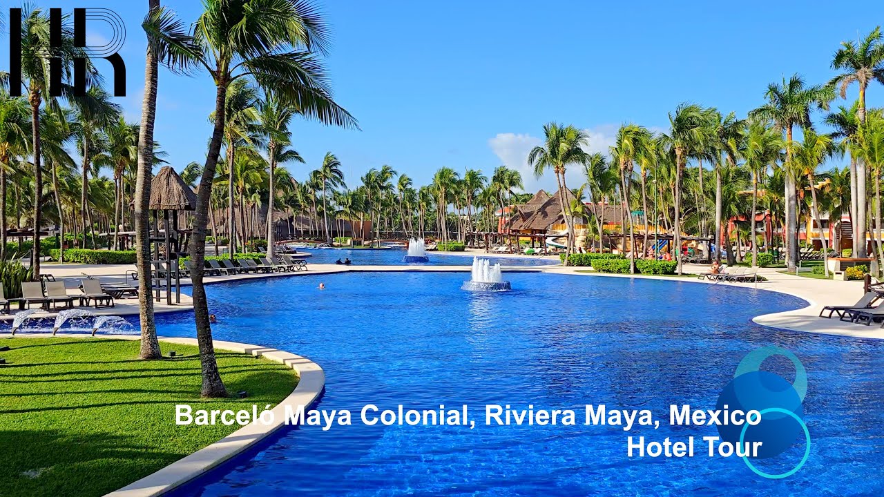 Hotel Tour Barceló Maya Colonial. Riviera Maya, Mexico.