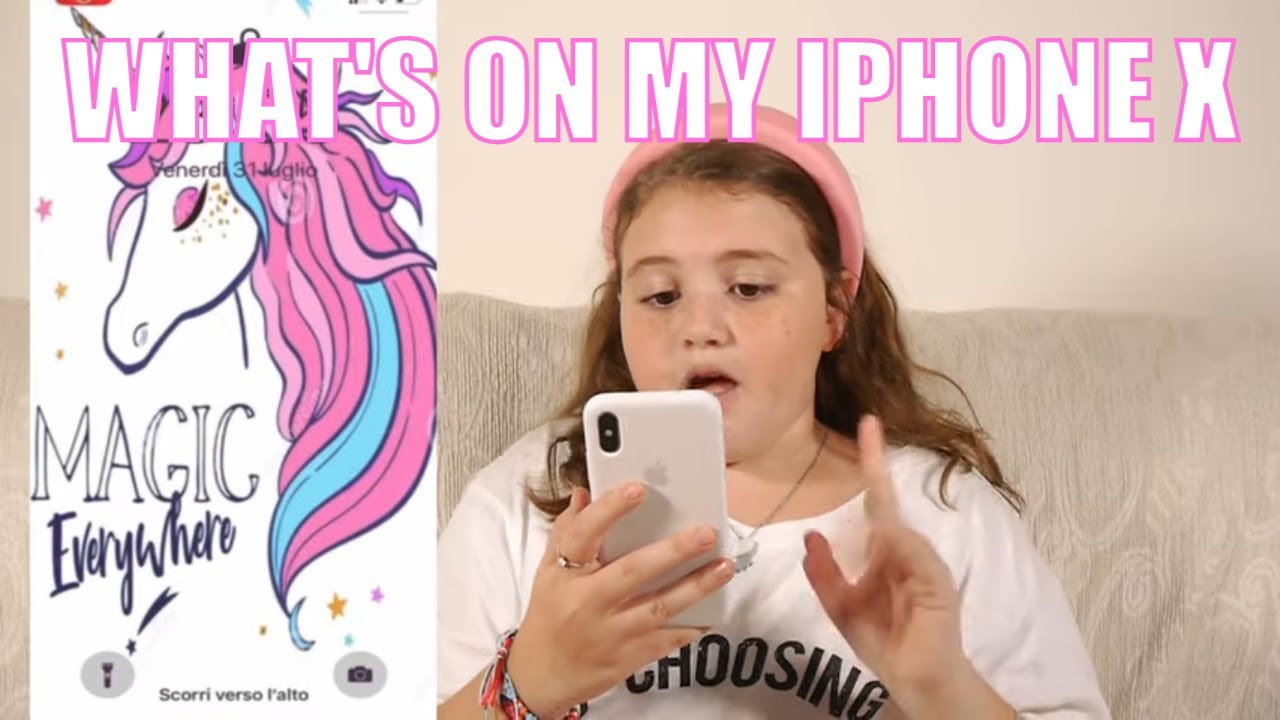 WHAT'S ON MY PHONE -  Cosa c'è nel mio Iphone X @MargheGiulia