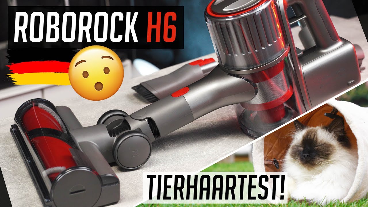 ROBOROCK H6 - Bester Akkusauger 2020? (GROSSER SAUGTEST!)
