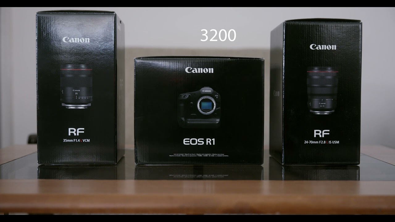 Canon EOS R1 Raw ISO test - Triple base ISO (800, 1600, 12800) ?