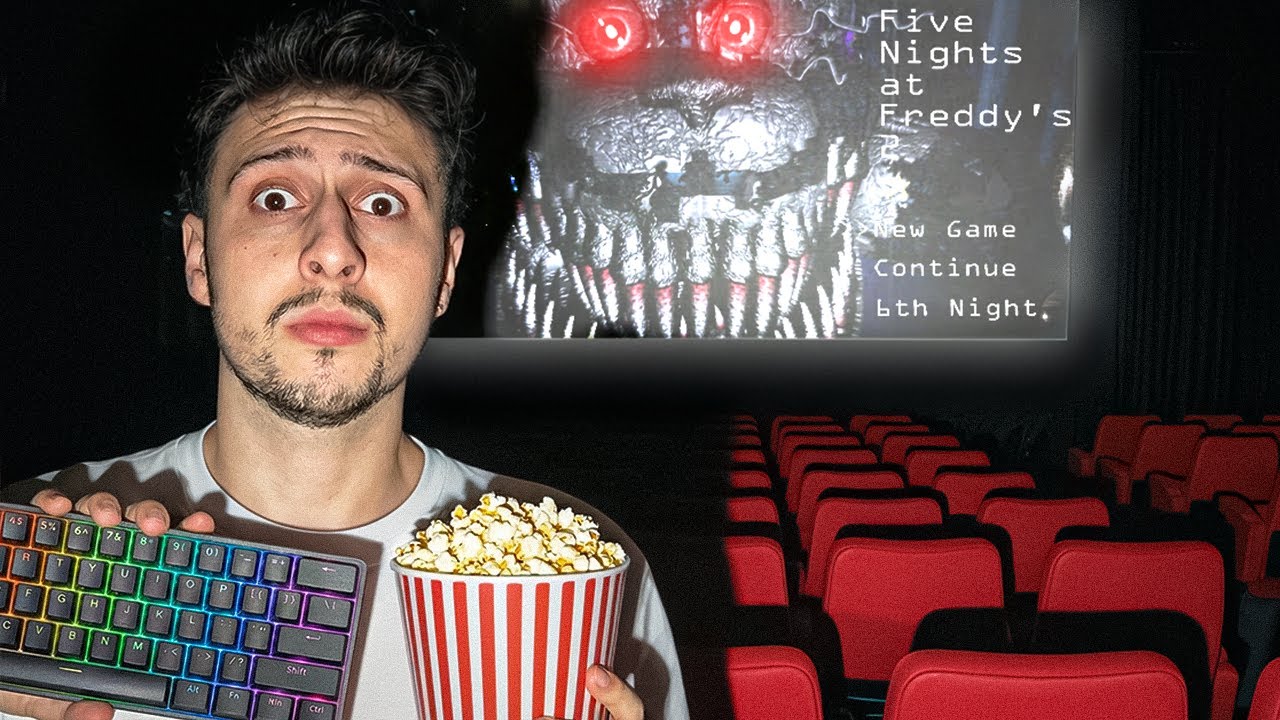 Rente Un Cine Solo Para Jugar Juegos de Terror