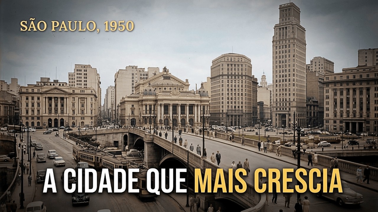 São Paulo em 1950: Como Era Viver na Cidade Que Mais Crescia no Brasil