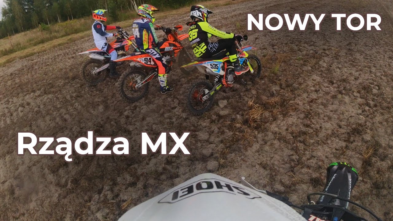 Rzadza MX  nowy tor - pierwsza jazda