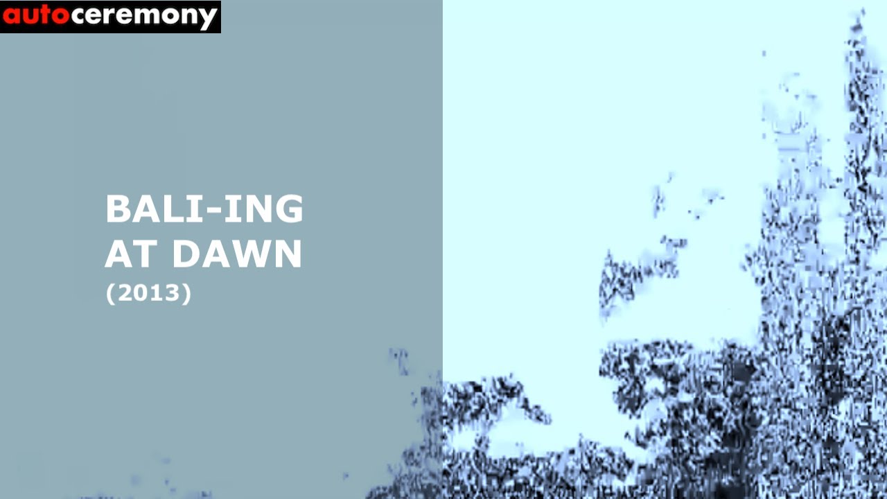 autoceremony | Bali-ing at Dawn (A tribute to Jose Maceda)
