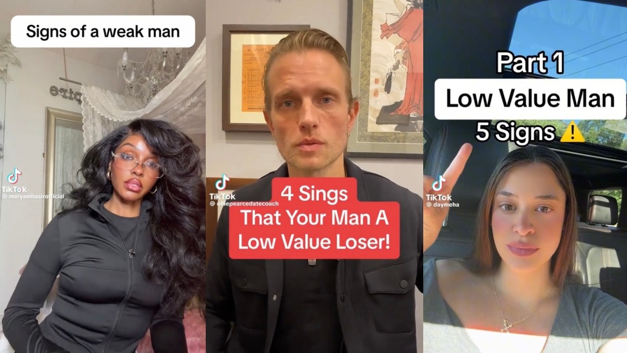 Cut LOW-VALUE Men Early On (your guide to avoid LAME MEN for life)