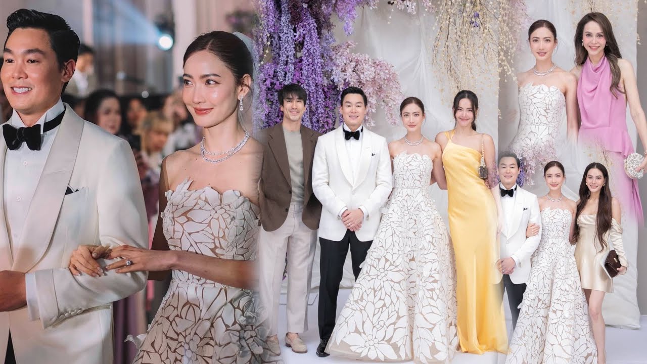 บรรยากาศ #แต้วณฐพร #ไฮโซณัย ฉลองแต่งงาน #นัทมีเรีย #เจนี่ #ณเดชน์ญาญ่า และคนบันเทิงอีกมากมายร่วมงาน