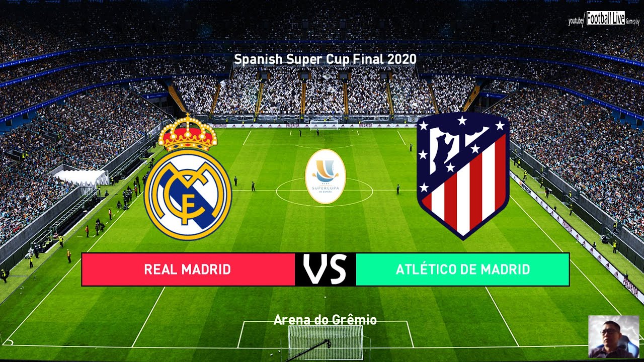 PES 2020 | Spanish Super Cup Final 2020 | Real Madrid vs Atletico Madrid | Penalty Shootout Gameplay