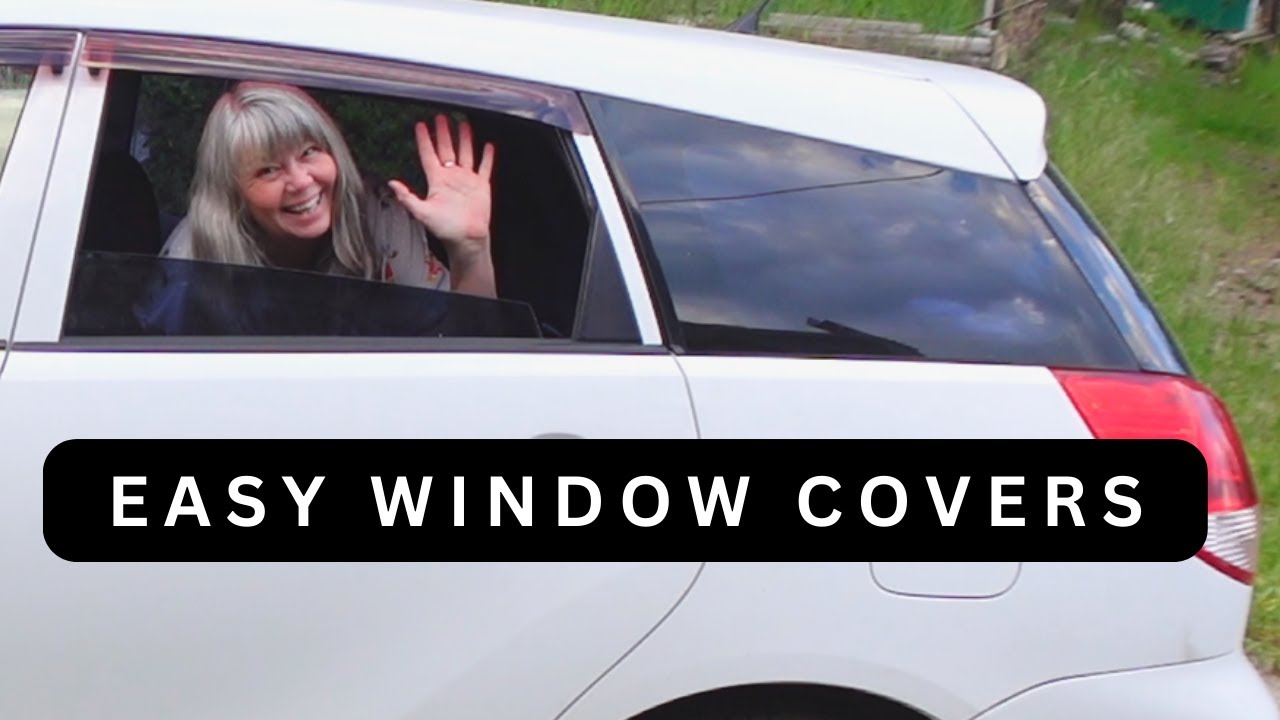 Car Camper Window Covers, Cheap and Easy! - Stealthy or Reflective