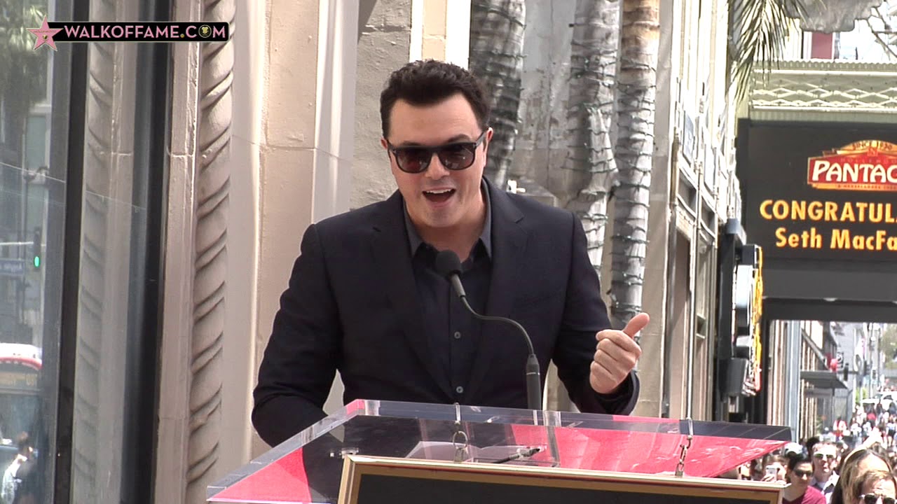 ENTERTAINER SETH MACFARLANE HONORED WITH HOLLYWOOD WALK OF FAME STAR