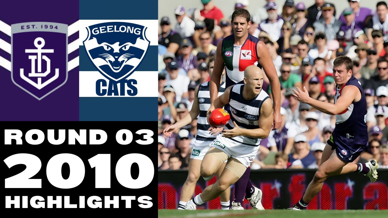Fremantle Dockers vs Geelong Cats | Round 3, 2010 | Match Highlights 