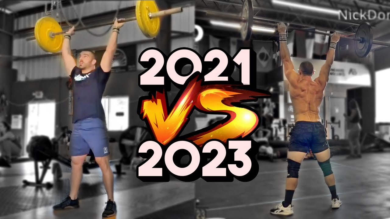 2021 vs 2023 | CrossFit Open Workout 15.5