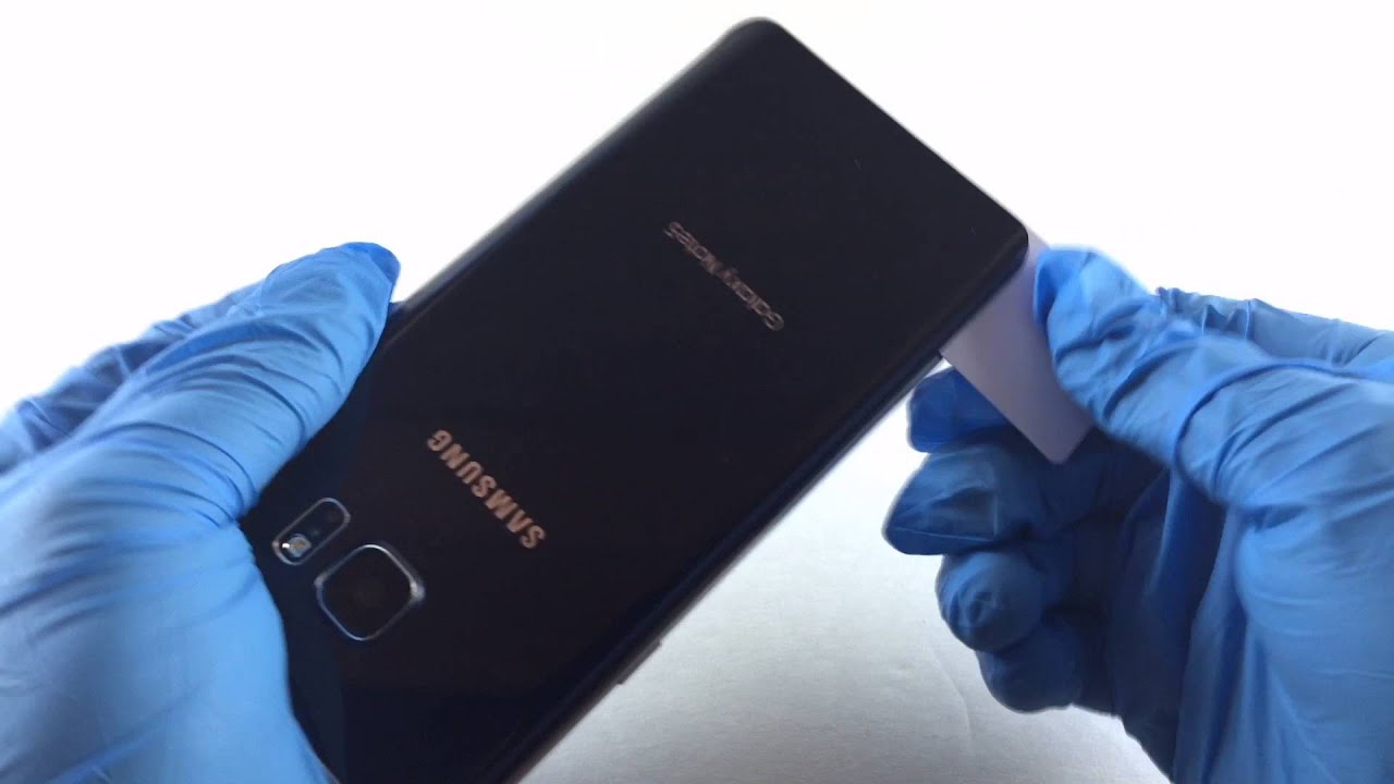 Best and easiest way to remove/replace note 5 back glass