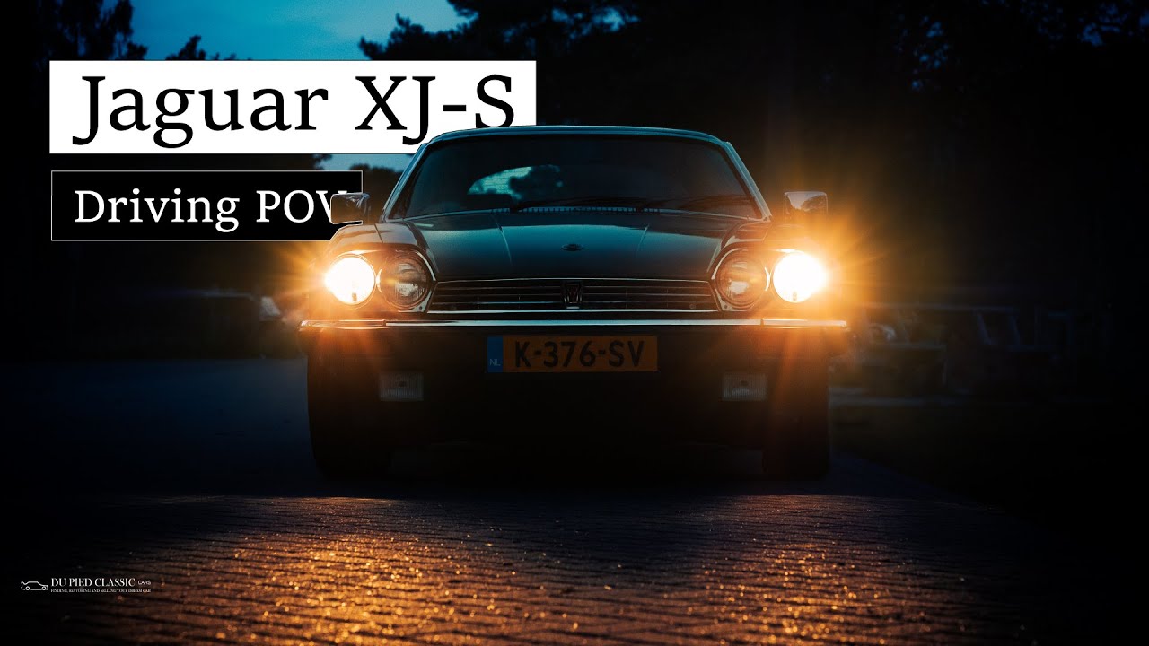 Jaguar XJ-S V12 HE driving POV