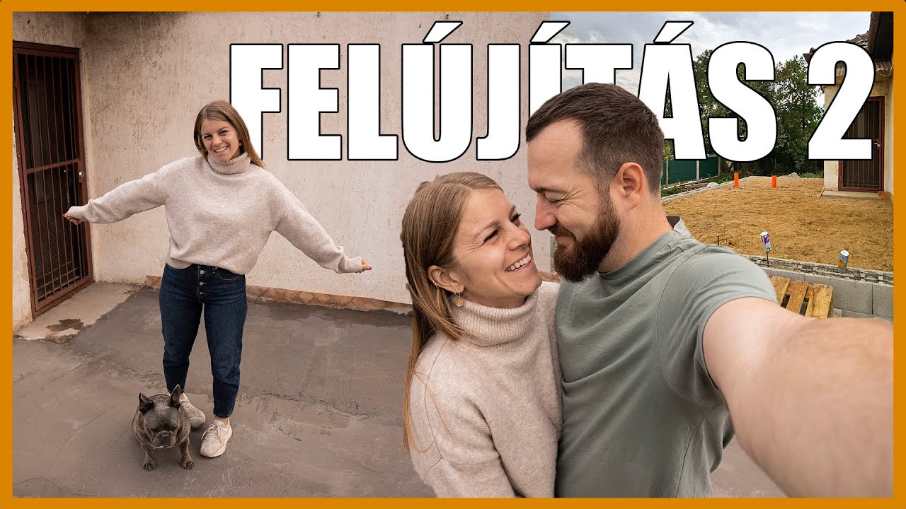ALAPÁSÁS & BETONOZÁS｜kész a ház alapja｜FELÚJÍTÁS 2