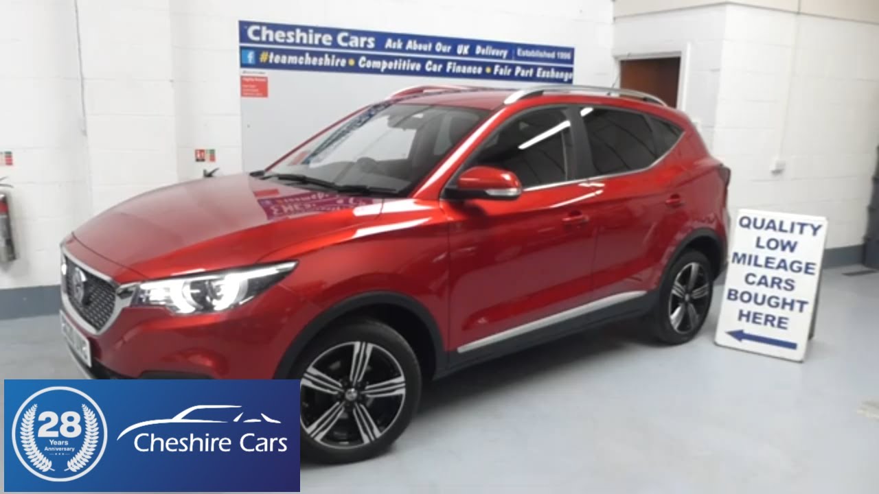 Used MG ZS Exclusive Dynamic Red for sale in Crewe Cheshire with Cheshire Cars