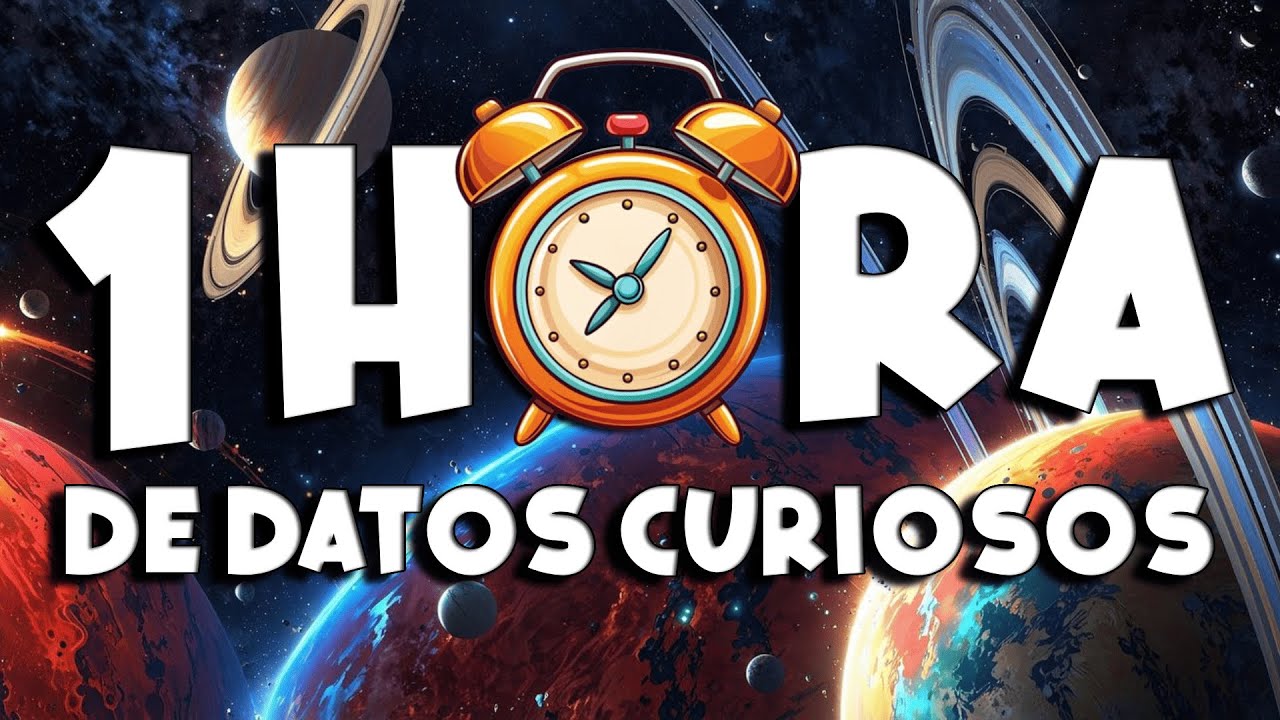 ¡ 1 HORA sin pausas de DATOS CURIOSOS y COSAS QUE NO SABÍAS ! ⏰😲 46 #curiomaníatv