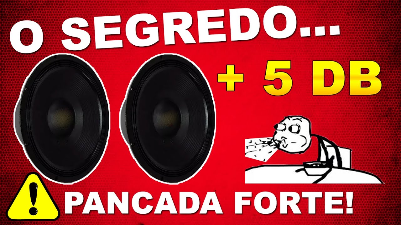 PROJETANDO UMA CAIXA PARA SEU ALTO FALANTE TOCAR ATÉ O DOBRO! (SEM HORN)