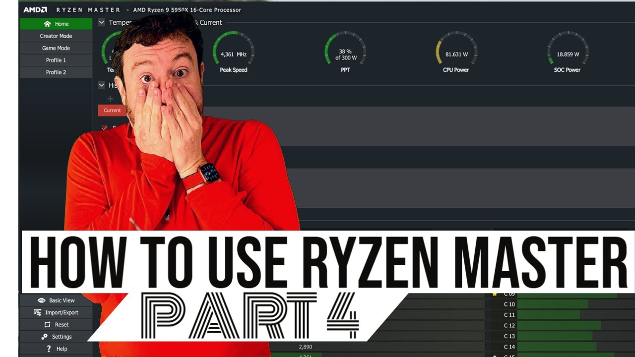 Настройка AutoOC и Curve Optimizer в Ryzen Master --- Часть 4