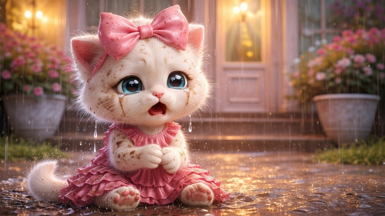 😱 OMG 👉Kitten Panics When Mom Disappears | Emotional 3D Mother Love Animation |🚀#catvideo #cutecat