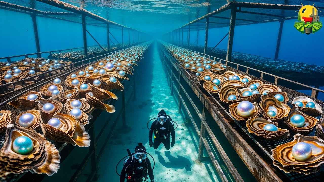 CÓMO se PRODUCEN PERLAS de MILLONES💎 con MILLONES de OSTRAS 🦪| El SECRETO MEJOR GUARDADO del MAR