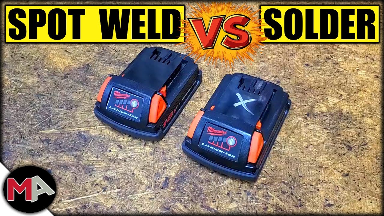 Rebuilding Power Tool Battery Packs with New Cells