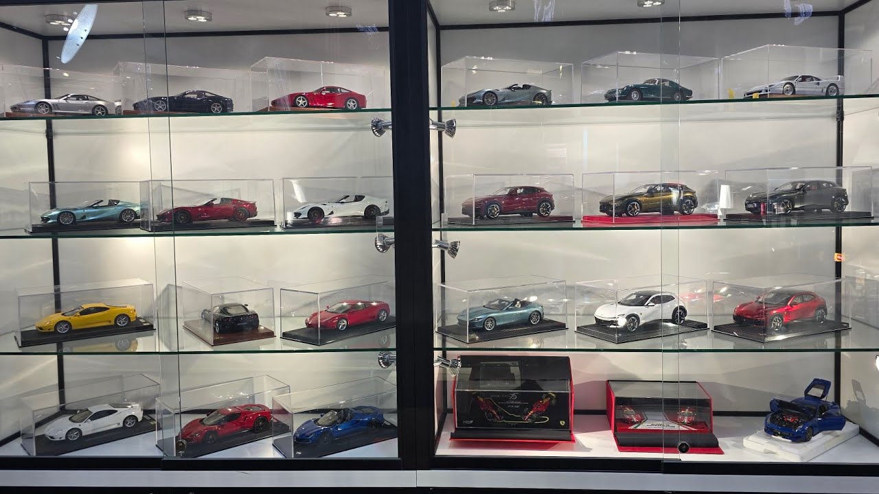 Searching For My Next Ferrari At Keith's Model Cars.