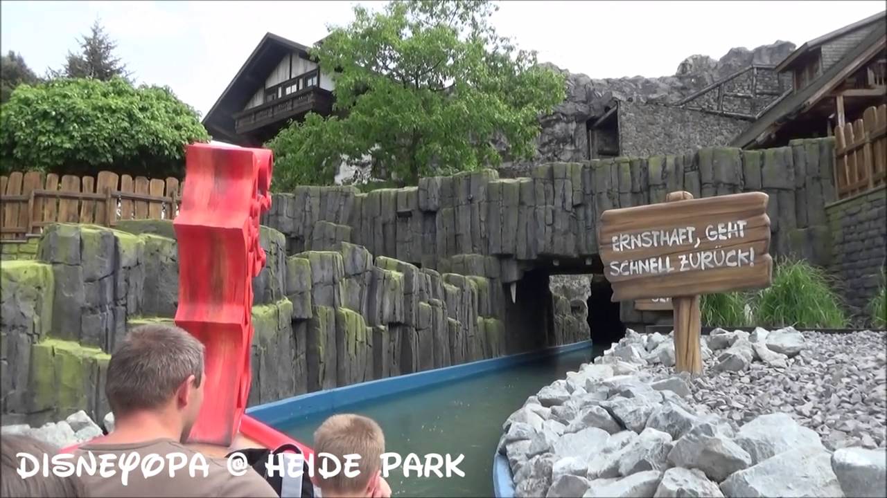DisneyOpa @ Heide Park - Drachenzähmen Die Insel - Drachengrotte eine Woche nach Eröffnung onride