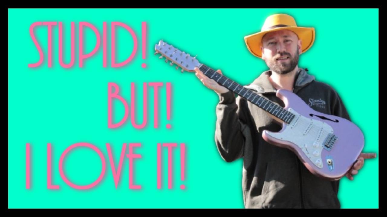 how I turned my hollow strat into a 12 string