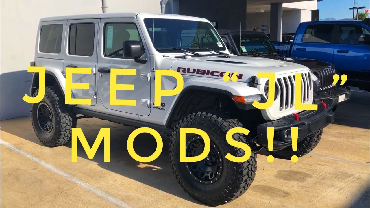 JEEP JL MODS (with Mopar part #&rsquo;s) Part 1
