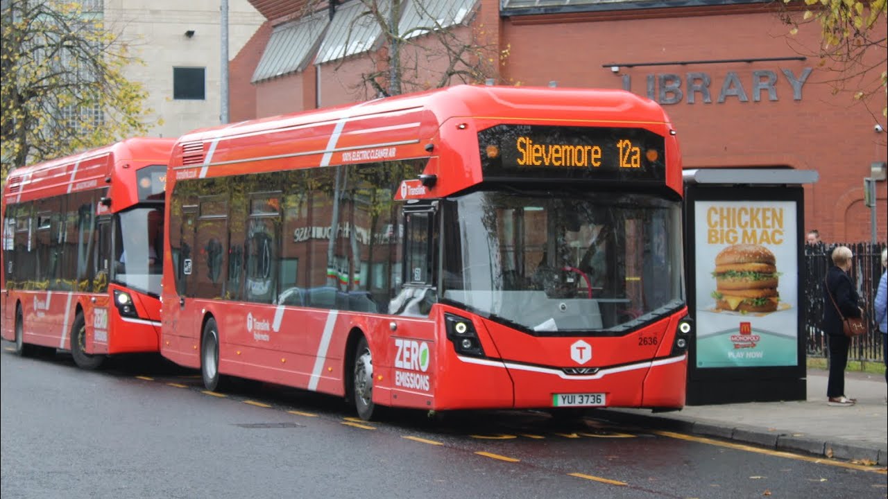 Translink Foyle Metro: Wright GB Kite (2636) - Route: 12A