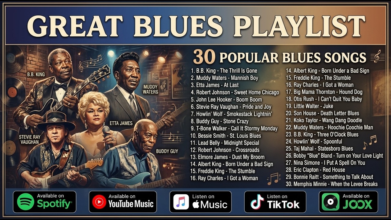Whiskey Blues & Blues Rock Mix 🔥 | Best Modern Blues Guitar Songs