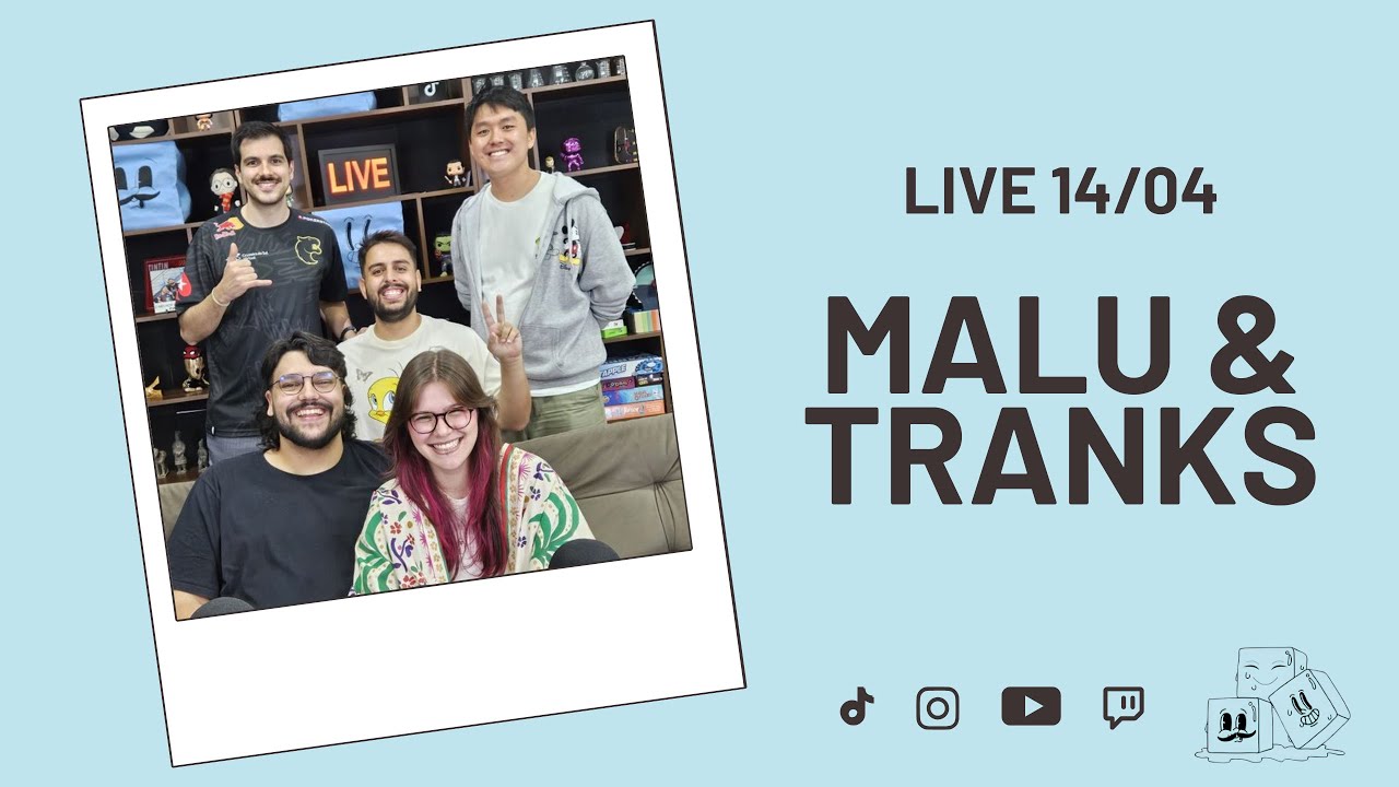 JOGOS COM MALU E TRANKS!