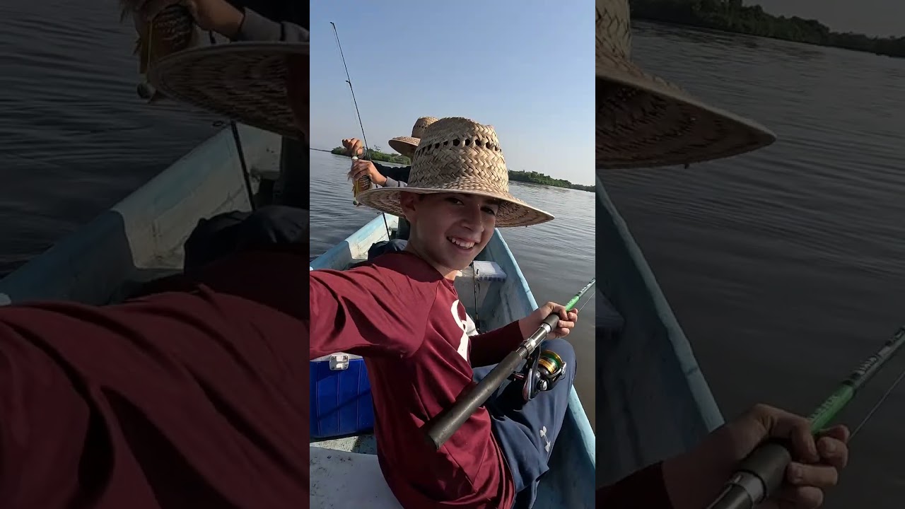 Buen día de pesca con los sobrinos 🐟🐟🐟😱