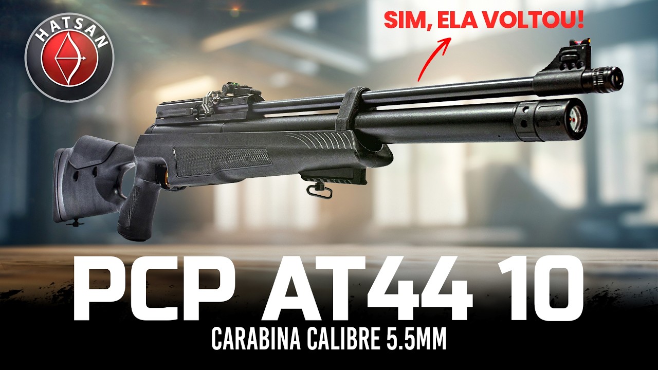 PCP Hatsan AT44 10 5.5mm (.22 cal) É Uma Carabina Desatualizada?