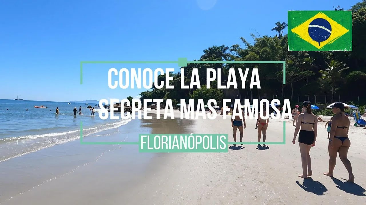 La playa secreta mas famosa de Florianópolis que nadie conoce l Santa Catarina l Brasil