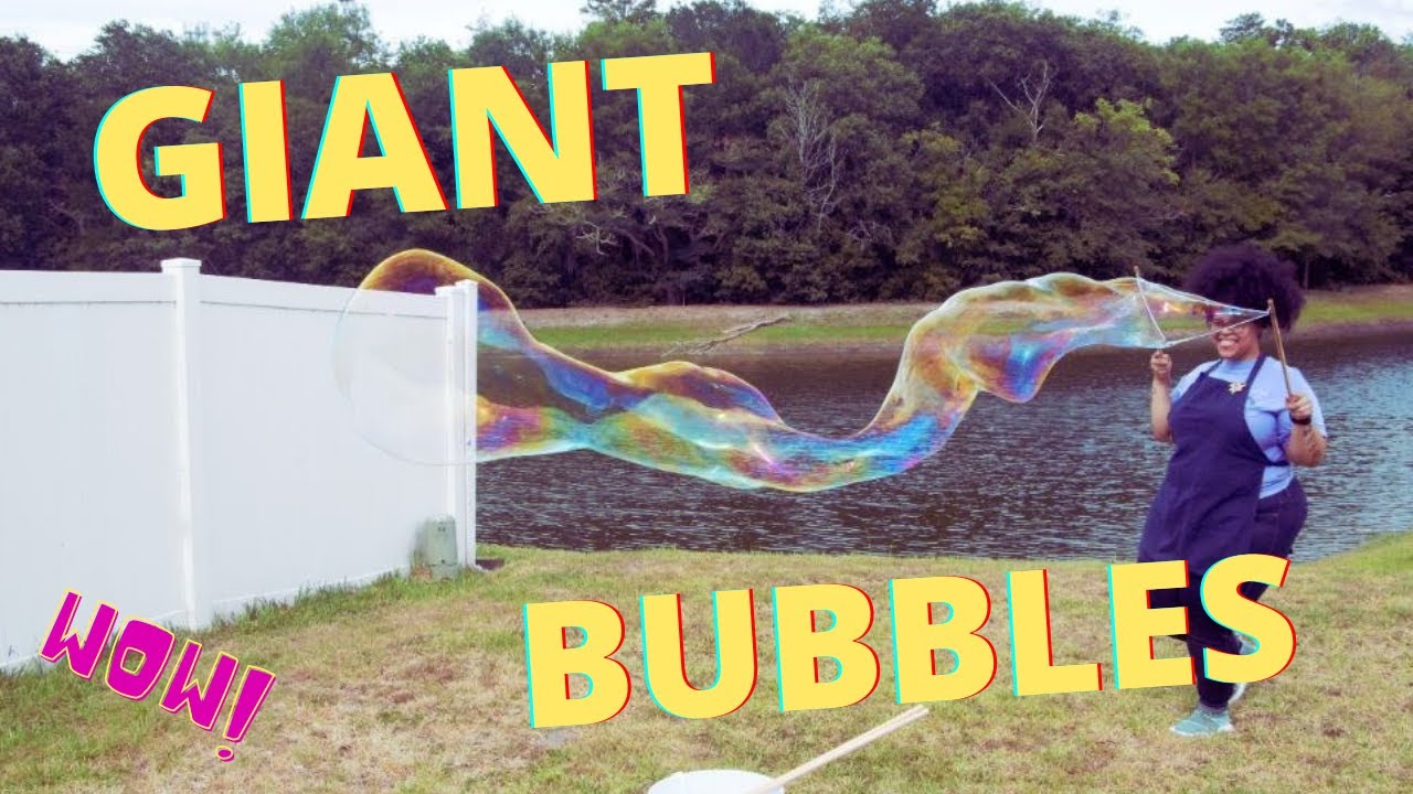 How to make Giant (Glycerin) Bubbles