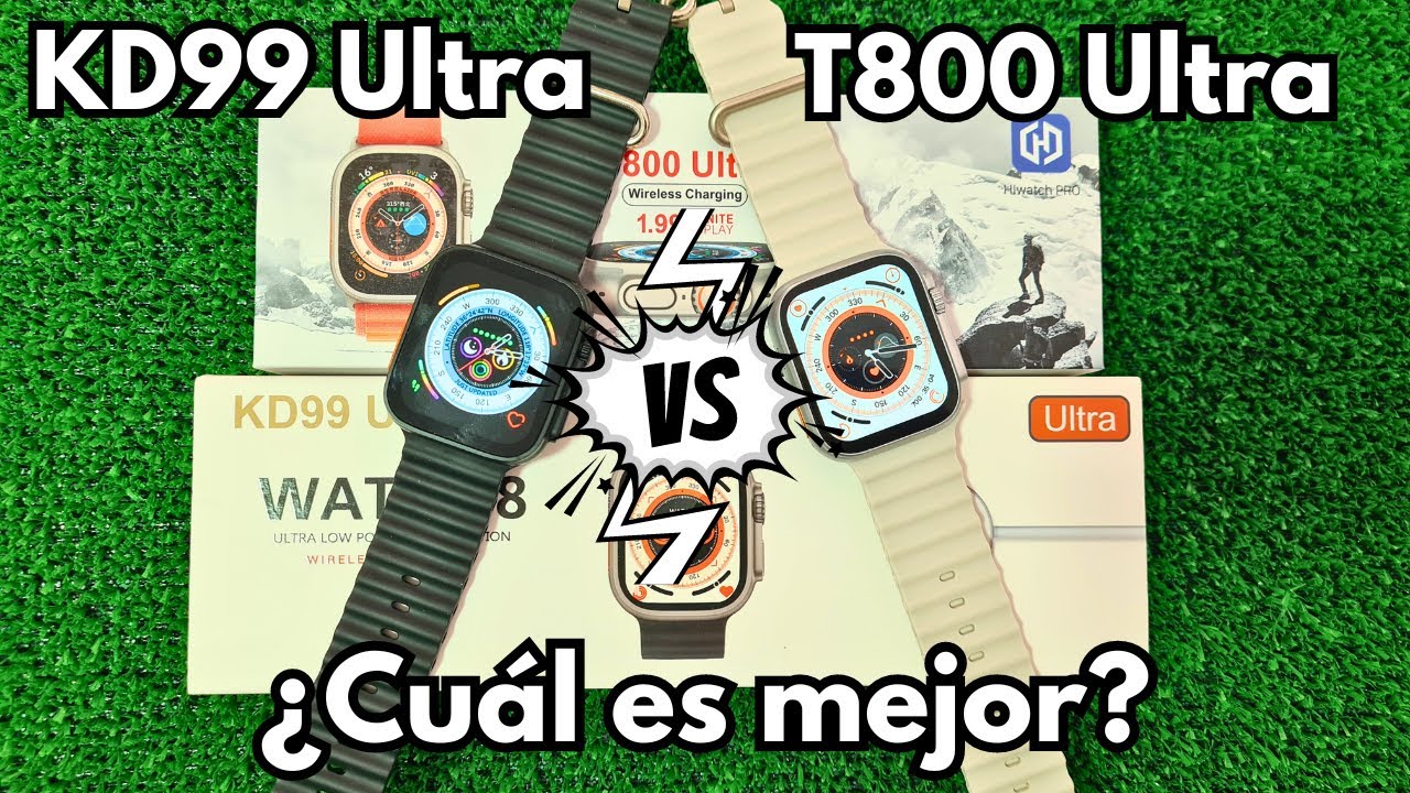 KD99 Ultra vs T800 Ultra 🔥​¡Diferencias y un claro VENCEDOR!