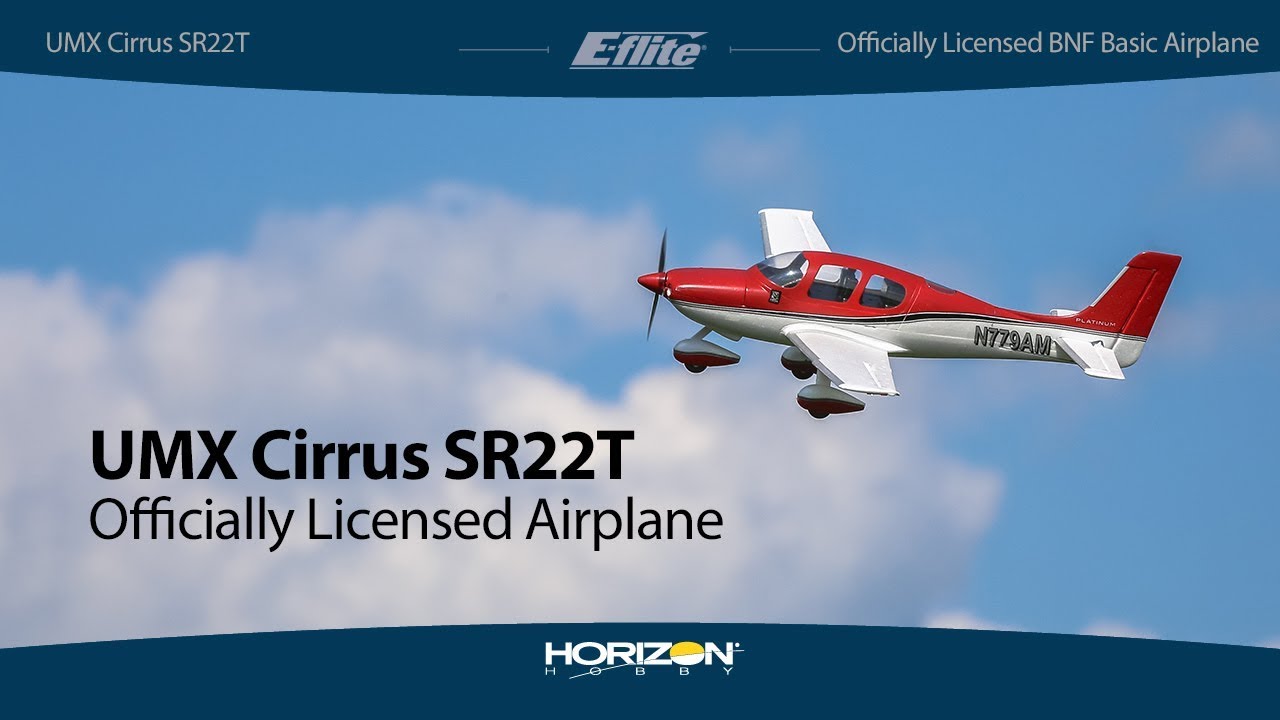 E-flite® UMX™ Cirrus SR22T BNF Basic