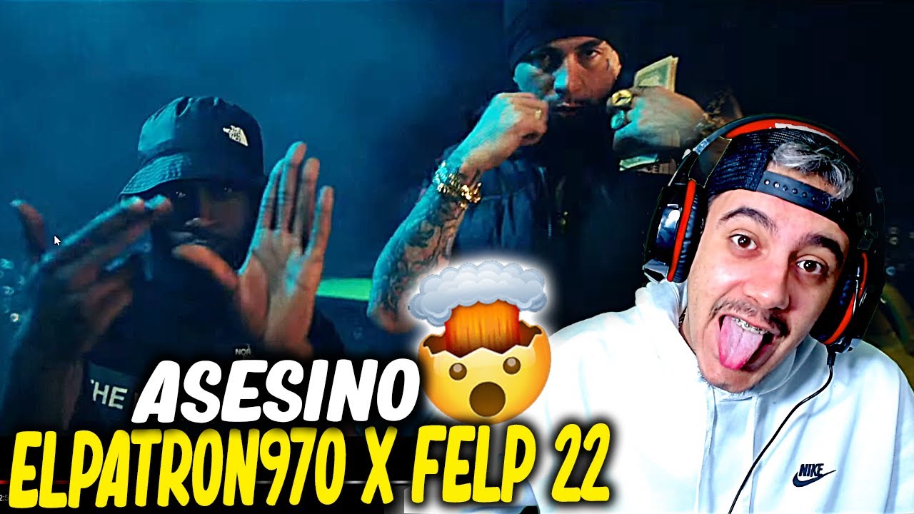 (REACCIÓN) Elpatron970 x Felp 22 x Puri x Multiplica - Asesino - (Official Video)