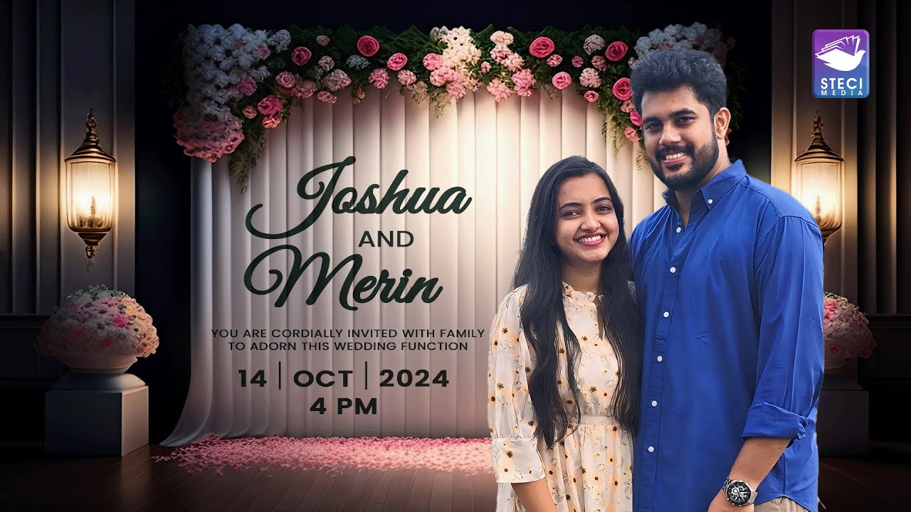 HOLY MATRIMONY | JOSHUA & MERIN  | KEEZHILLAM PARISH  | 14-10-2024  | STECI MEDIA