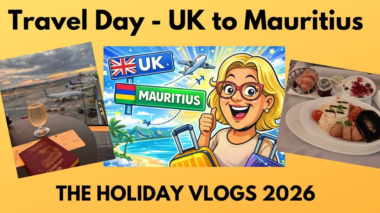 Our Journey to Mauritius | Full Travel Day Vlog