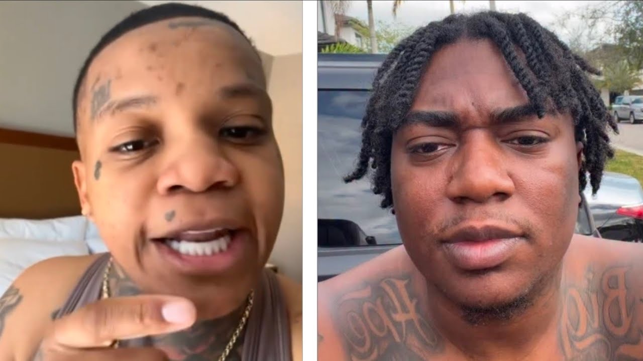 BroRilla Spazzes Out On Fredo Bang & Alleges He Sent Someone to Get Her After A WarOfWords 
