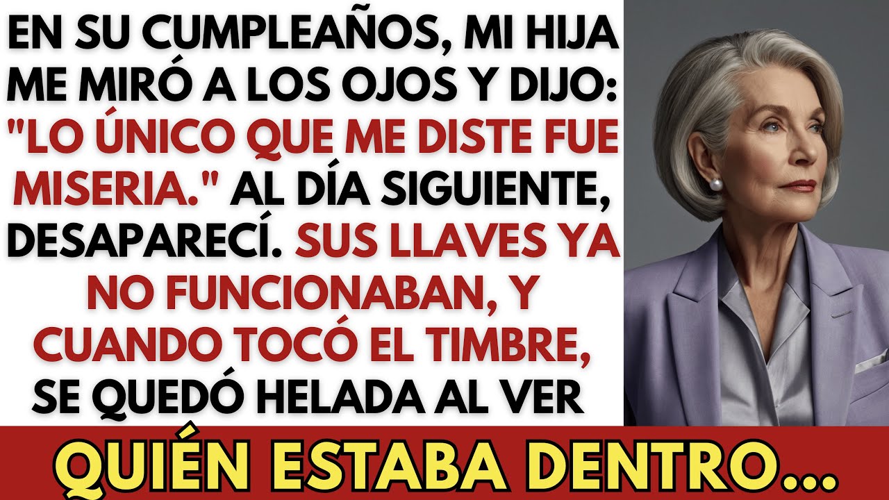 En su cumpleaños, mi hijo dijo que todo lo que le di fue miseria. Al día siguiente, se arrepintió…
