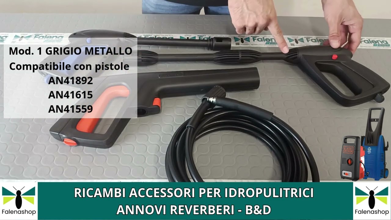 Compatibilità tubi idropulitrice Annovi reverberi Black & Decker